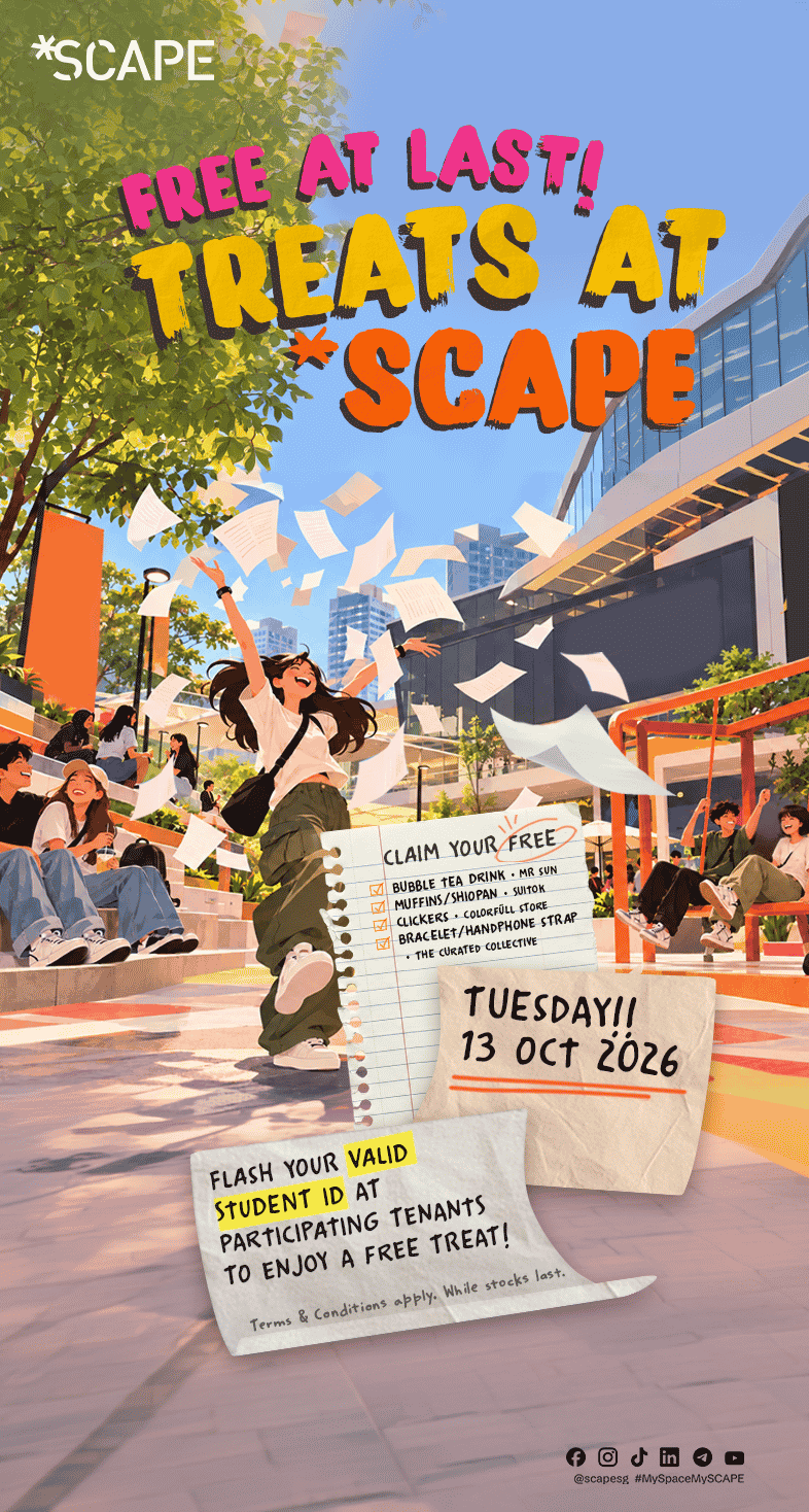FREE AT LAST! Treats at *SCAPE