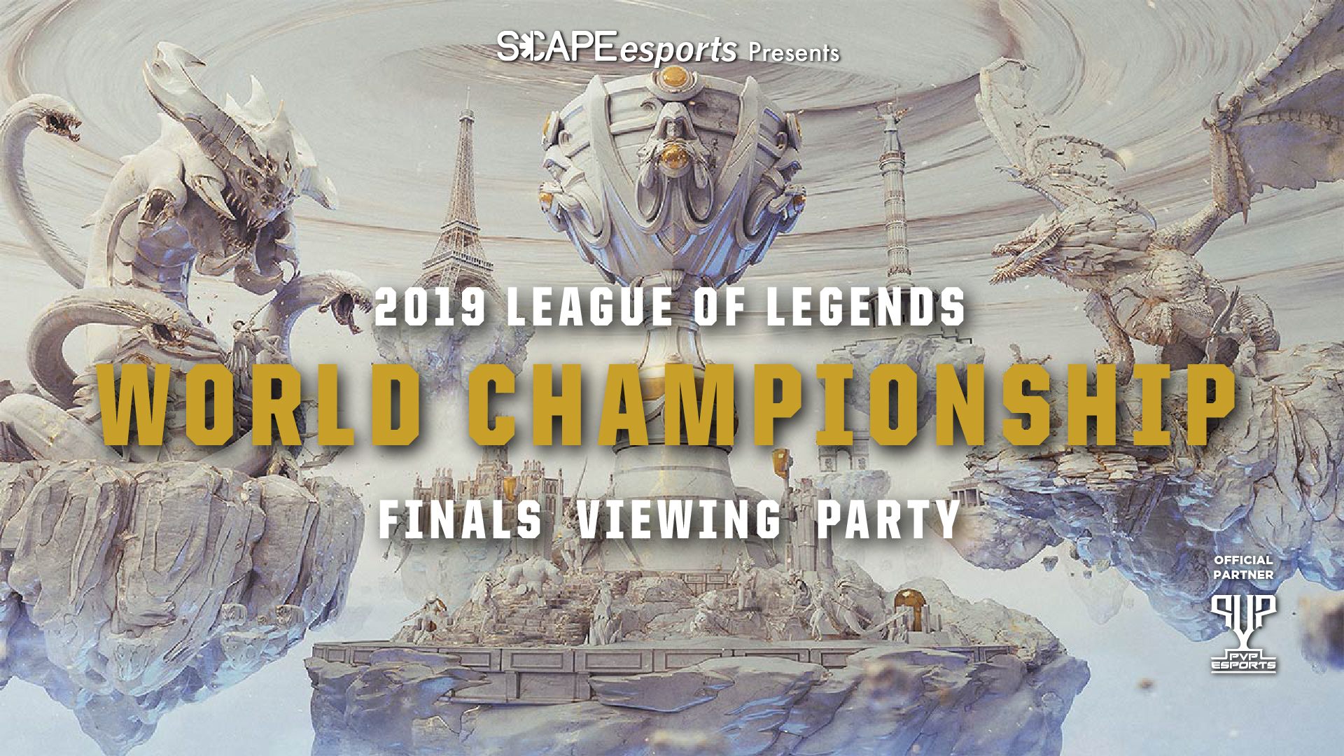 Ticket information for the 2019 League of Legends World
