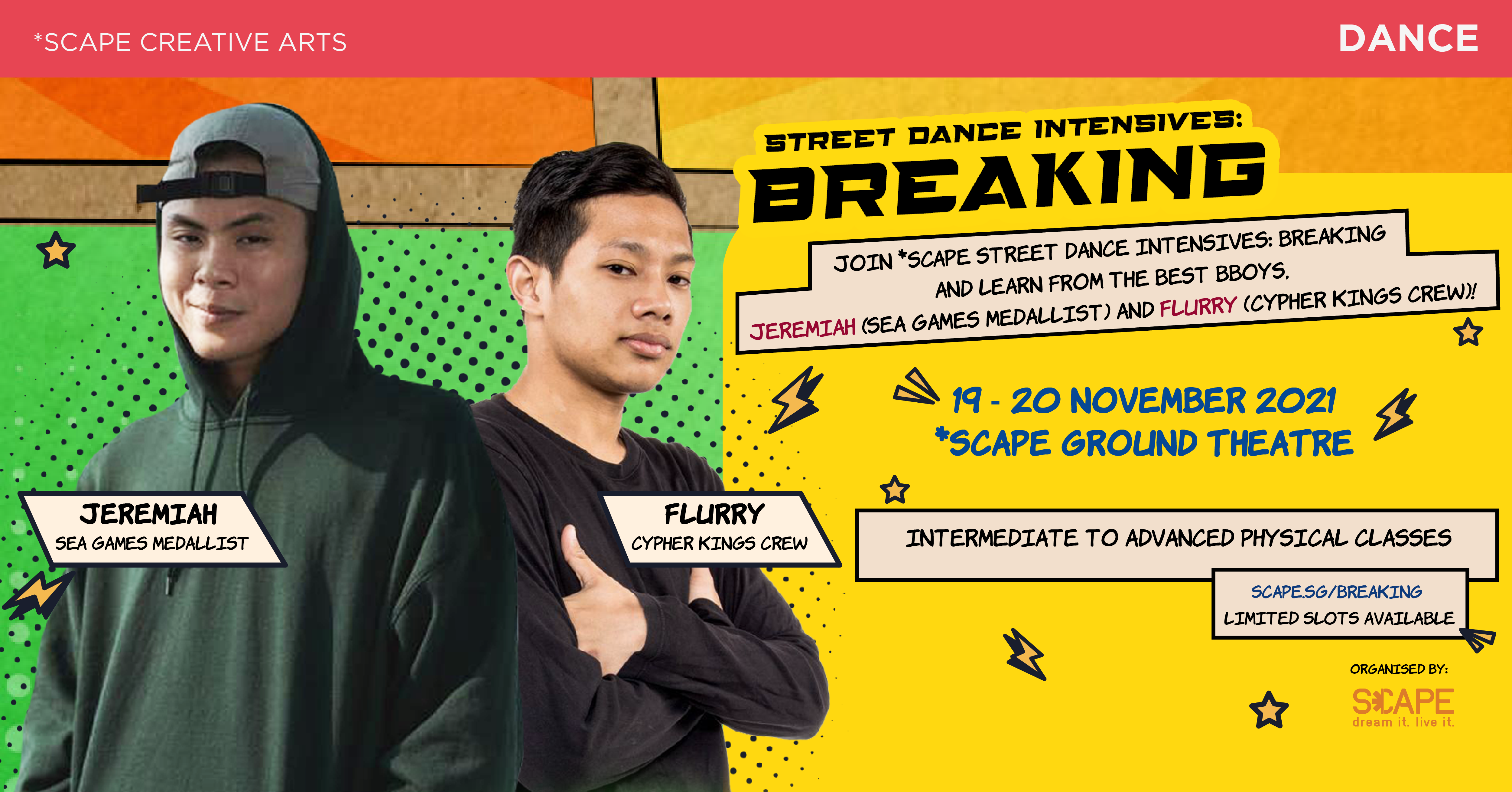 Streetdance breaking Fb Graphic