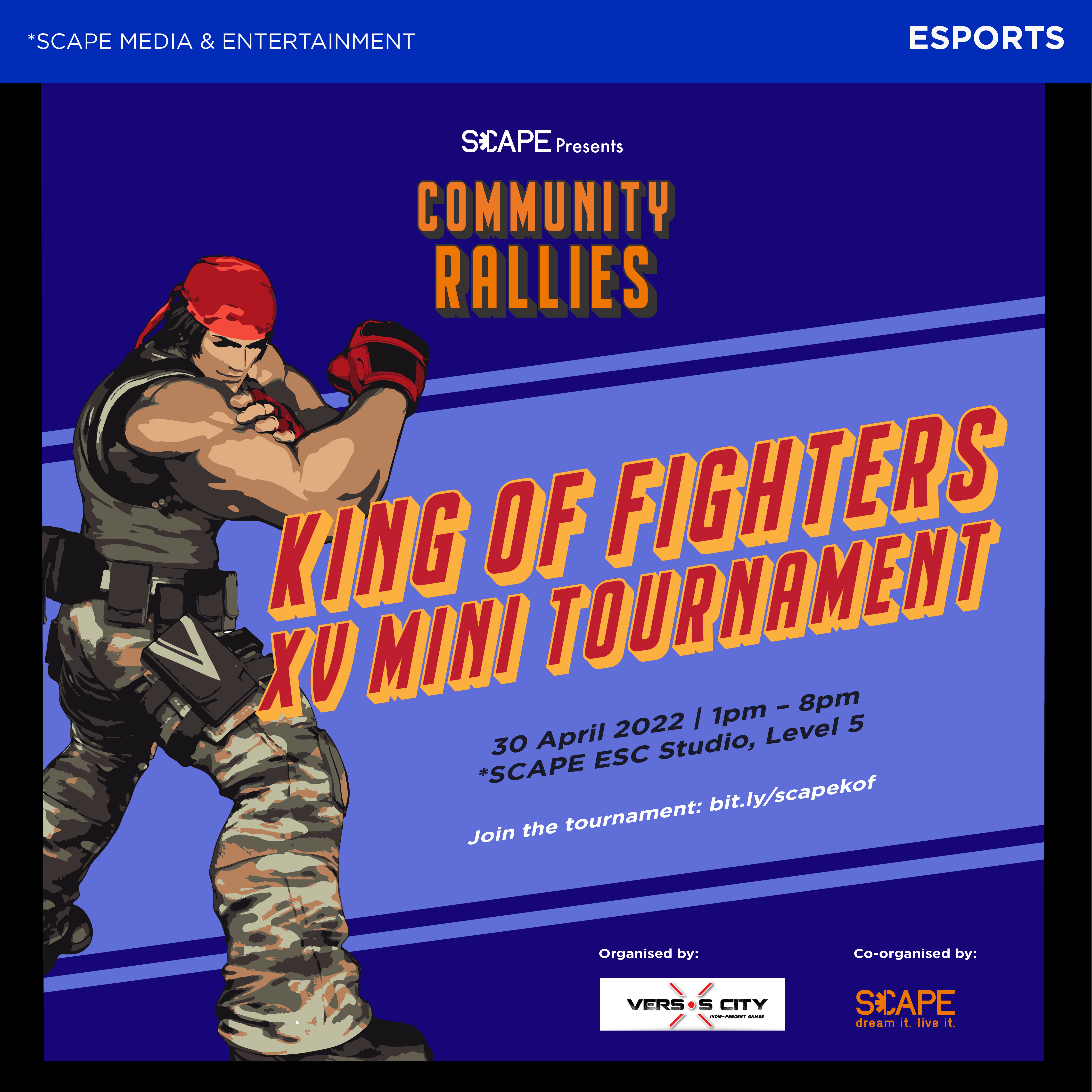 king of fighters XV tournament