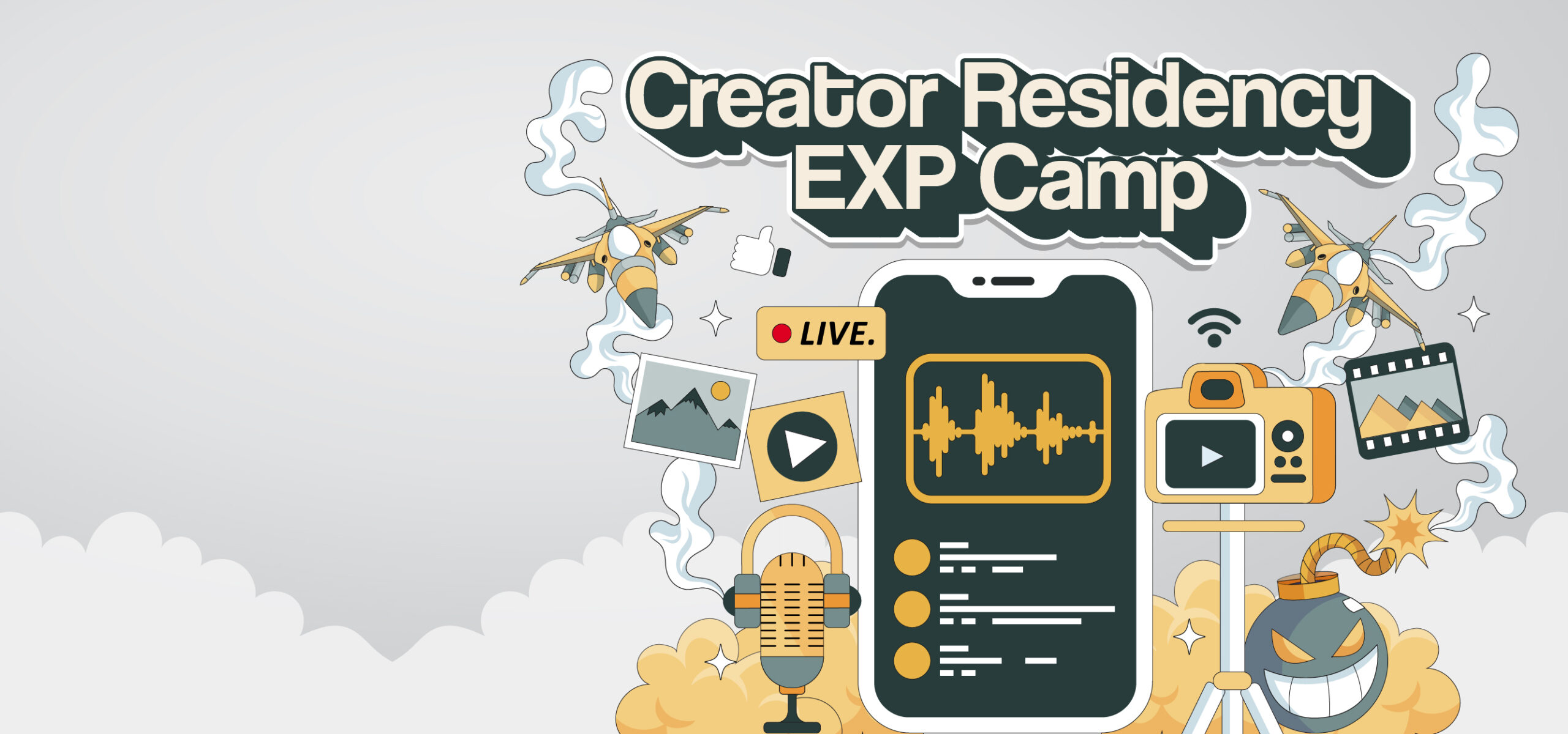 Creator Residency EXP Camp